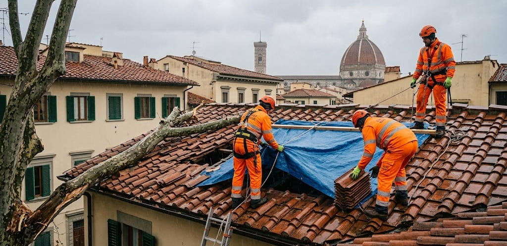 Emergency Roof Repair Services in Florence