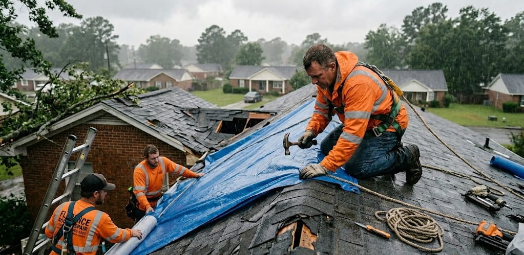 Emergency Roof Repair in Florence